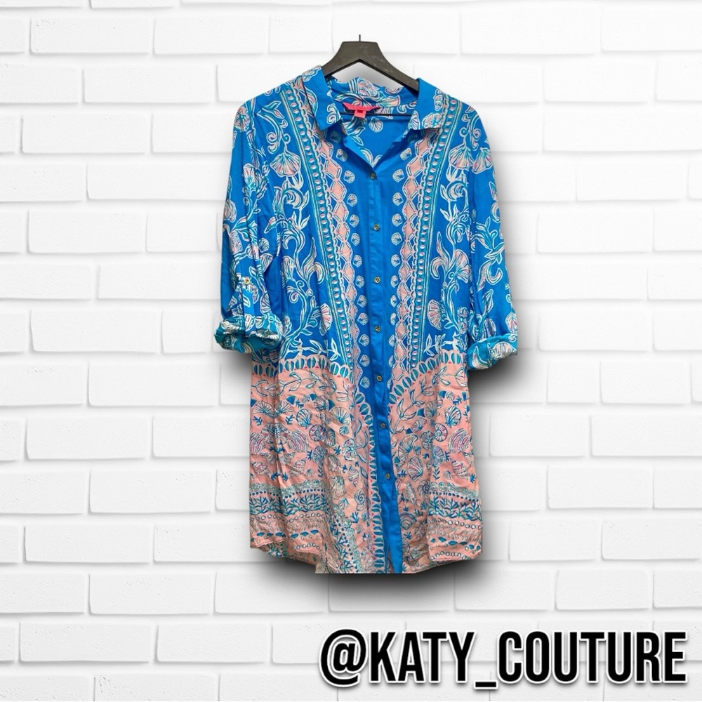 LILY PULITZER NATALIE COVER-UP, WOMENS SZ XL, NWOT.